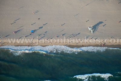 Aerial view of Los Angeles, California. USA