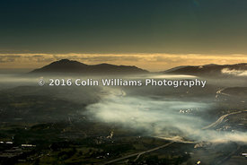 Aerial view - Mourne Mountains, Northern Ireland