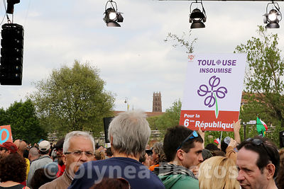 Jean Luc MELENCHON à Toulouse