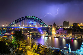 Tyne Bridge Lightning (2)