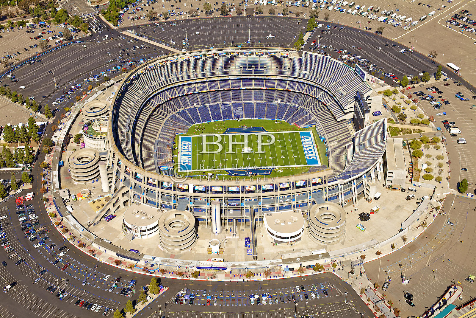 Brent Haywood Photography Stadium Aerial Photo
