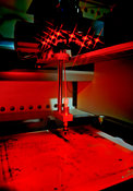 Protein research using robotic spot cutter