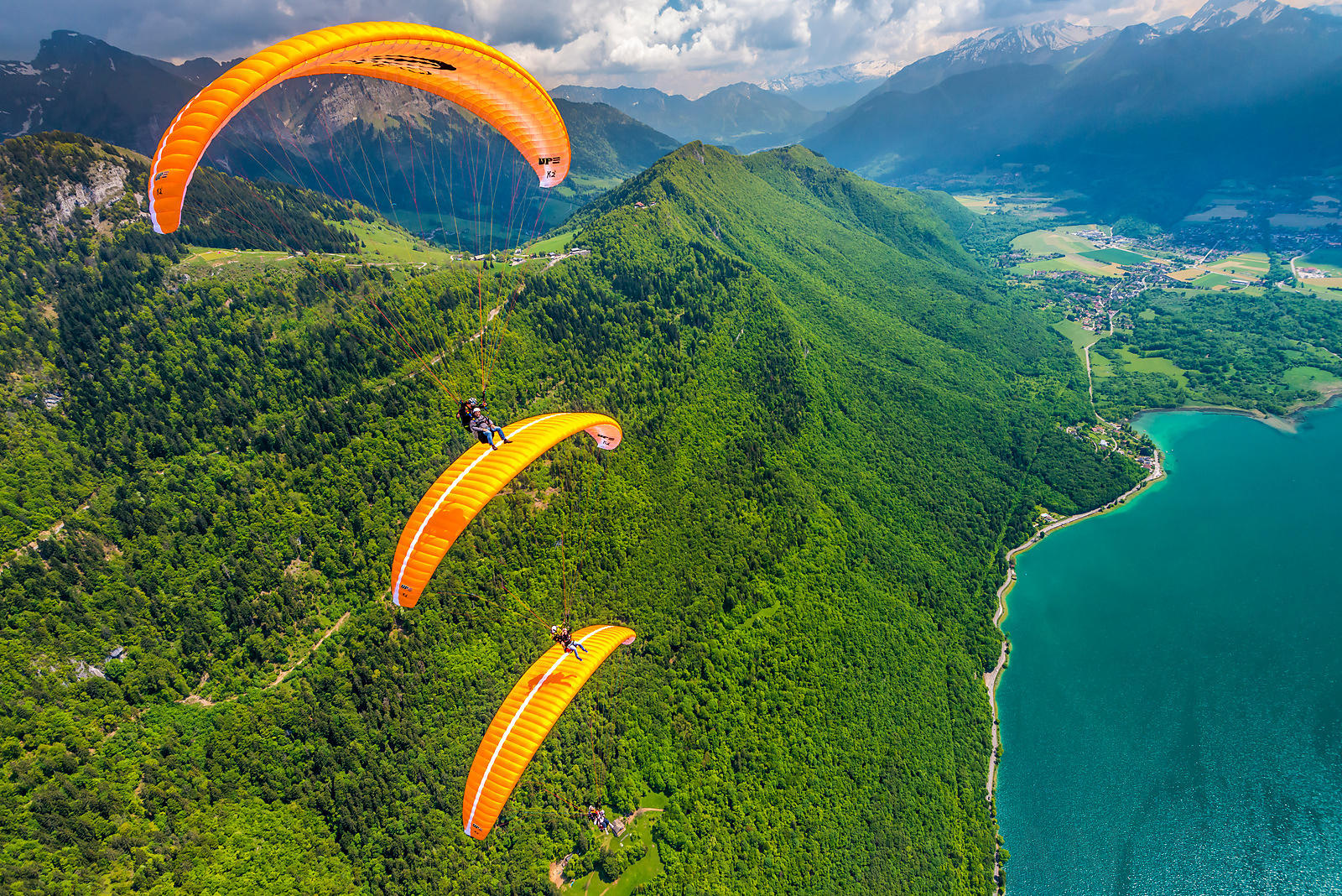 Tandem Team flying