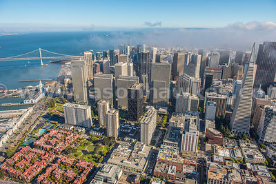San Francisco, California, aerial view,