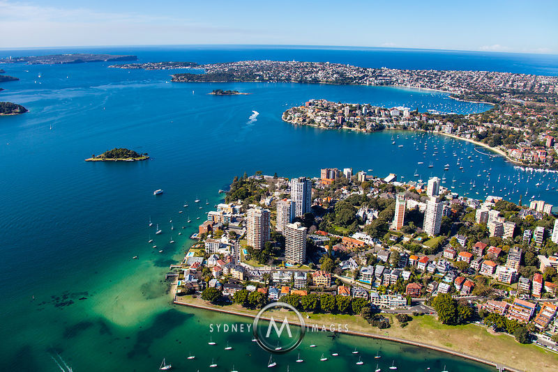 Sydney Aerial Photography Darling Point