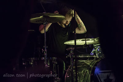 Rich Walker, drums, The Fallen State