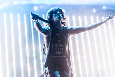 Oliver Sykes, vocals, Bring Me The Horizon