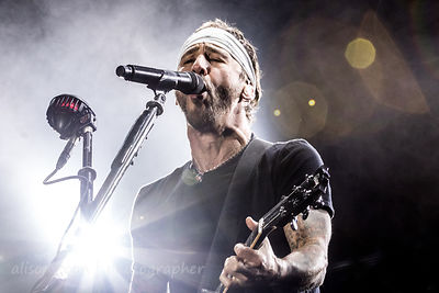 Sully Erna, vocals and guitar, Godsmack
