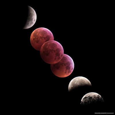 2019 - France - Eclipse totale de lune - Upaix