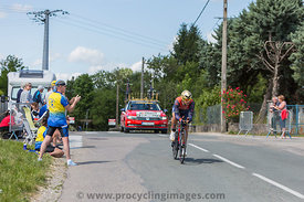 The Cyclist Sonny Colbrelli - Criterium du Dauphine 2017