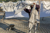 Dhobi Wallahs (Washermen) At Work, New Delhi