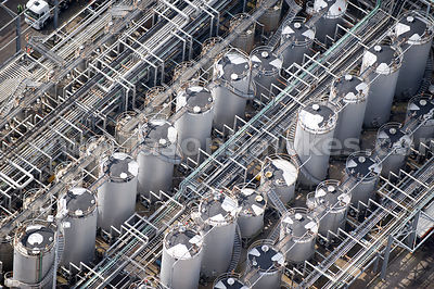 Aerial view of Shell's Stanlow Refinery, Ellesmere Port