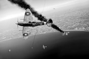 Spitfires in Channel dogfight
