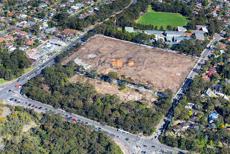 Sydney Aerial Photography Frenchs Forest