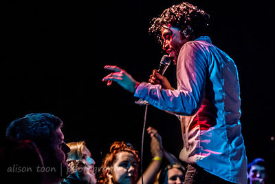 Octavio Genera, vocals, The Soft White Sixties at the Assembly, Sacramento