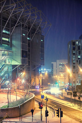 St James' Park in the Snow.