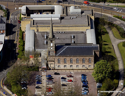 aerial photograph of Sainsbury's Supermarket .24 Bridgnorth Rd Wolverhampton WV6 8AA UK