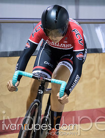 Junior Women Omnium Flying Lap. Milton International Challenge, Mattamy National Cycling Centre, Milton, On, October 1, 2016