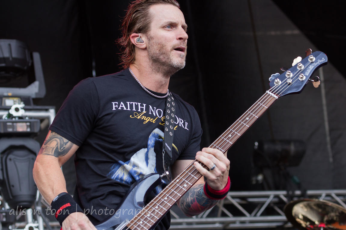 ALISON TOON PHOTOGRAPHER Brian Marshall, bass, Alter Bridge