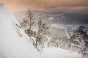 Teine Powder Turn with Benjamin Etienne