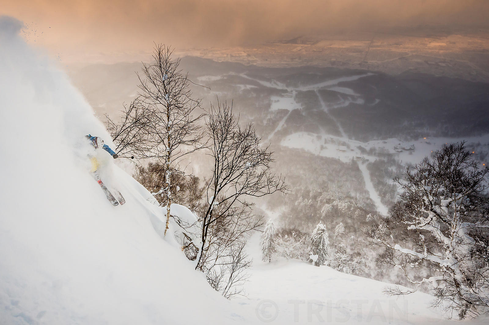 Teine Powder Turn with Benjamin Etienne