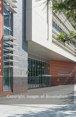 The Parkside building, Birmingham City University, Birmingham.