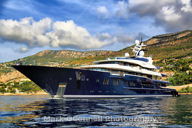 Superyacht Solandge......
