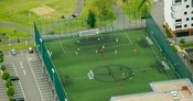 Aerial footage of Birmingham