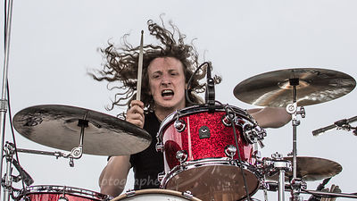 Kev Hickman, drums, Raveneye