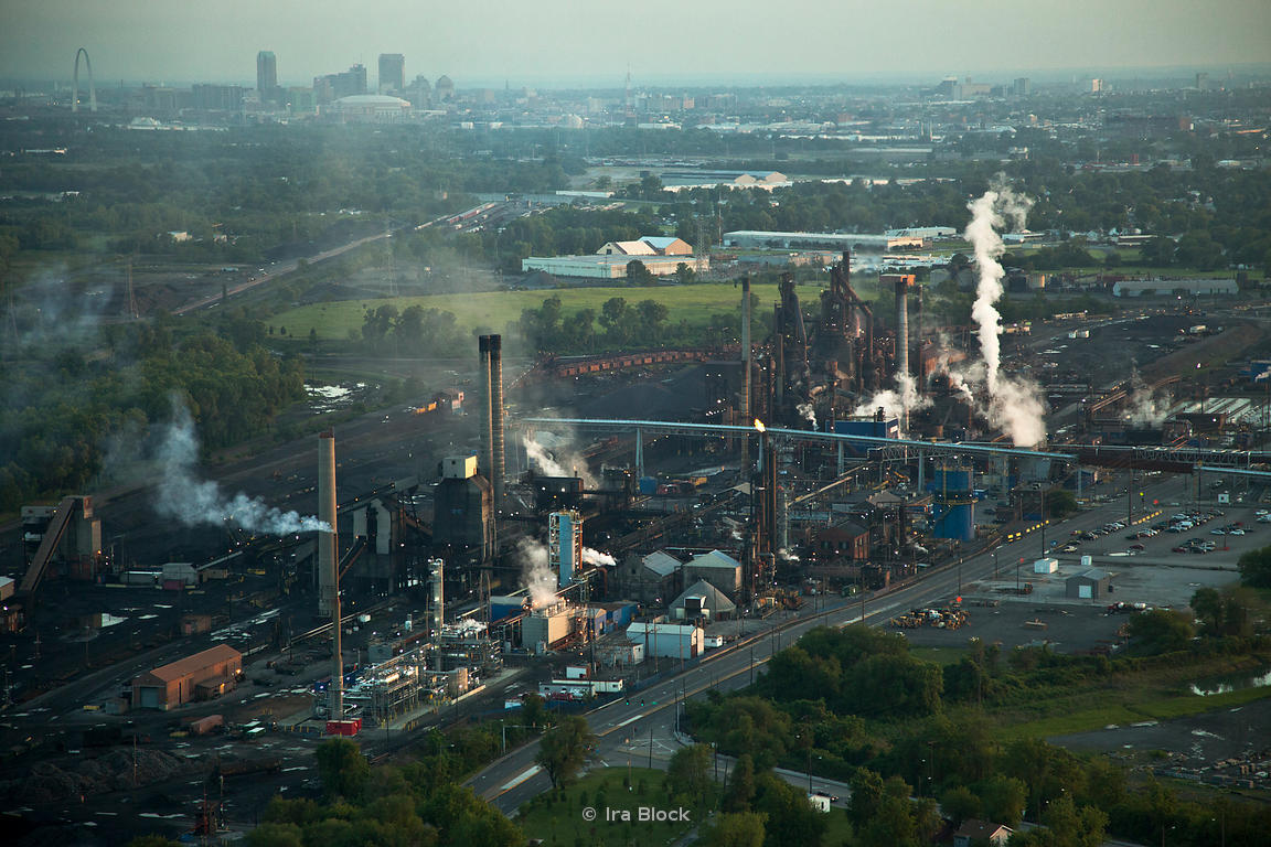 Ira Block Photography U S Steel Granite City Works