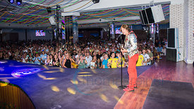 Juergen Drews singt im Mega Park an der Playa de Palma am 03.07.2017