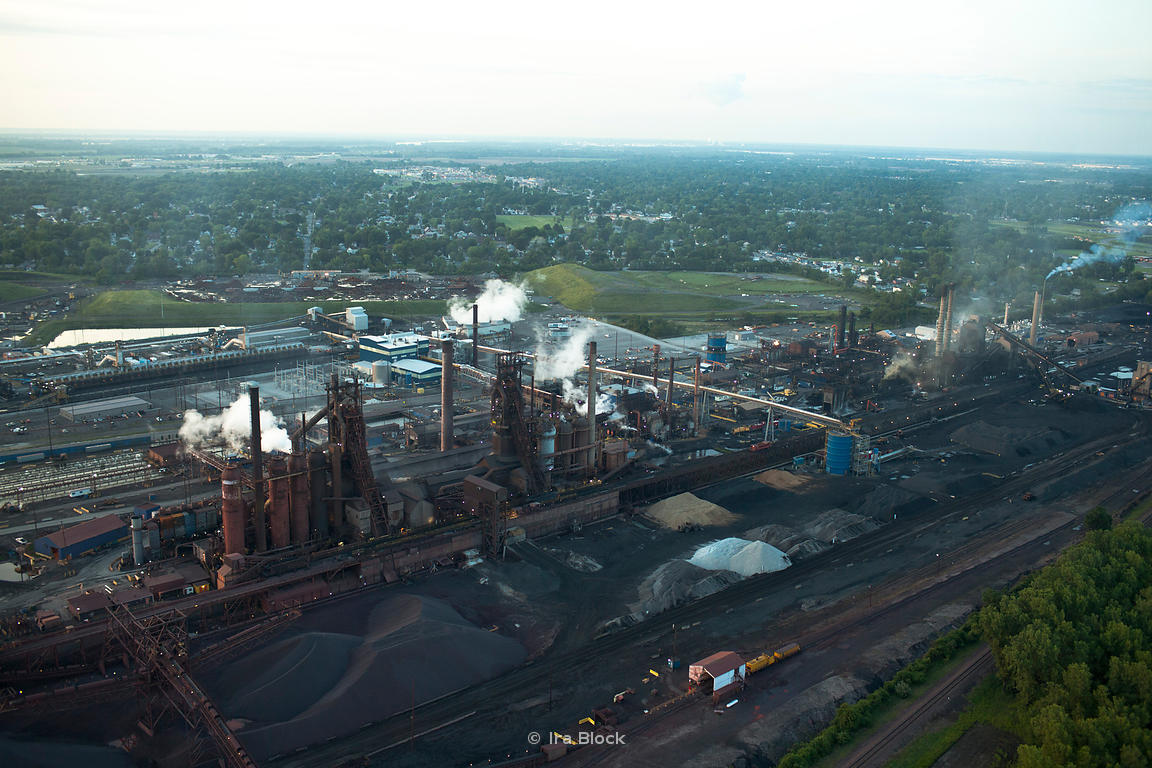 Ira Block Photography U S Steel Granite City Works
