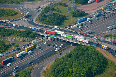 Toll Entrance to Dartford Tunnel