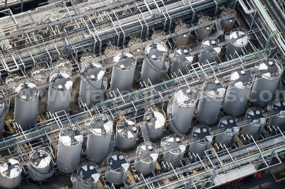 Aerial view of Shell's Stanlow Refinery, Ellesmere Port