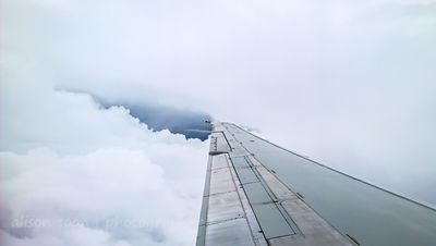 Flying through the thunderstorms