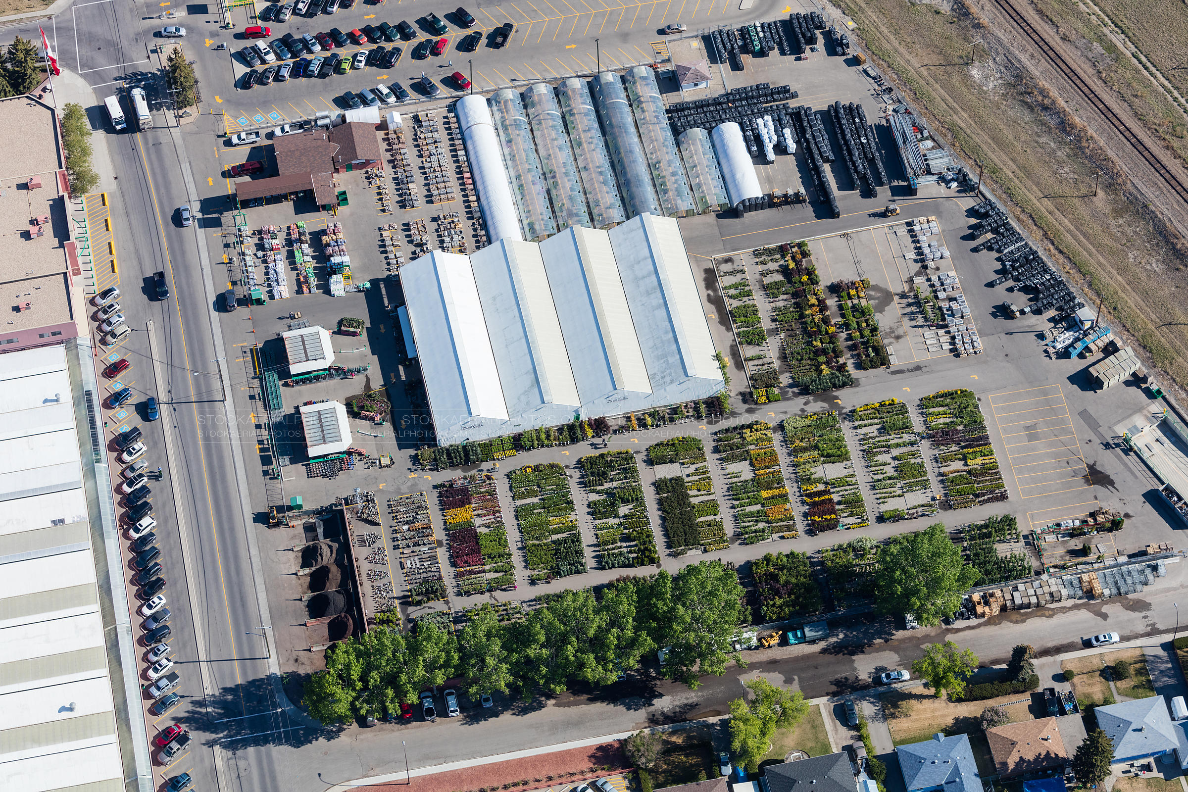 Aerial Photo Sunnyside Home and Garden, Bowness