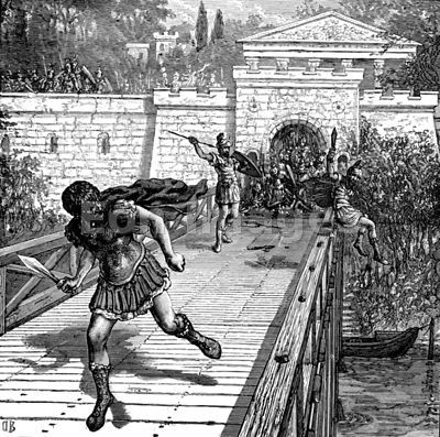 Gaius Sempronius Gracchus flees