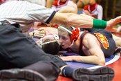Wrestling Duals at Cedar Rapids Washington High School, November 27, 2012