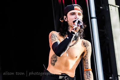 Andy Biersack, vocals,, Black Veil Brides