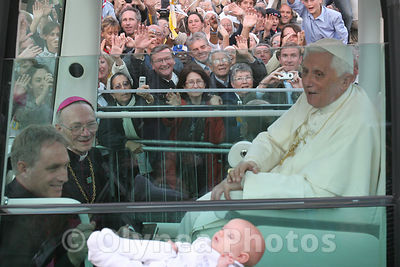 Pope Benedict XVI in Lourdes