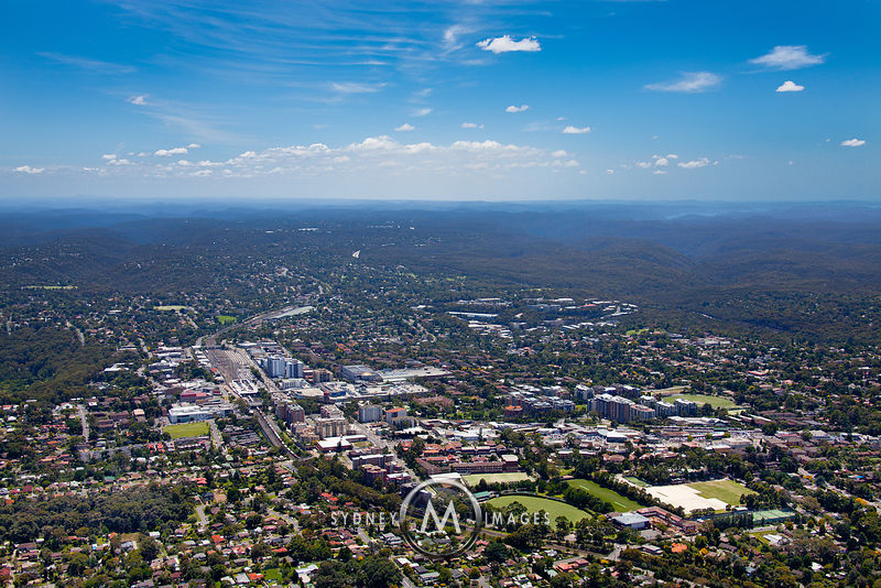 Sydney Aerial Photography Hornsby