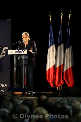 Meeting de Marine Le Pen