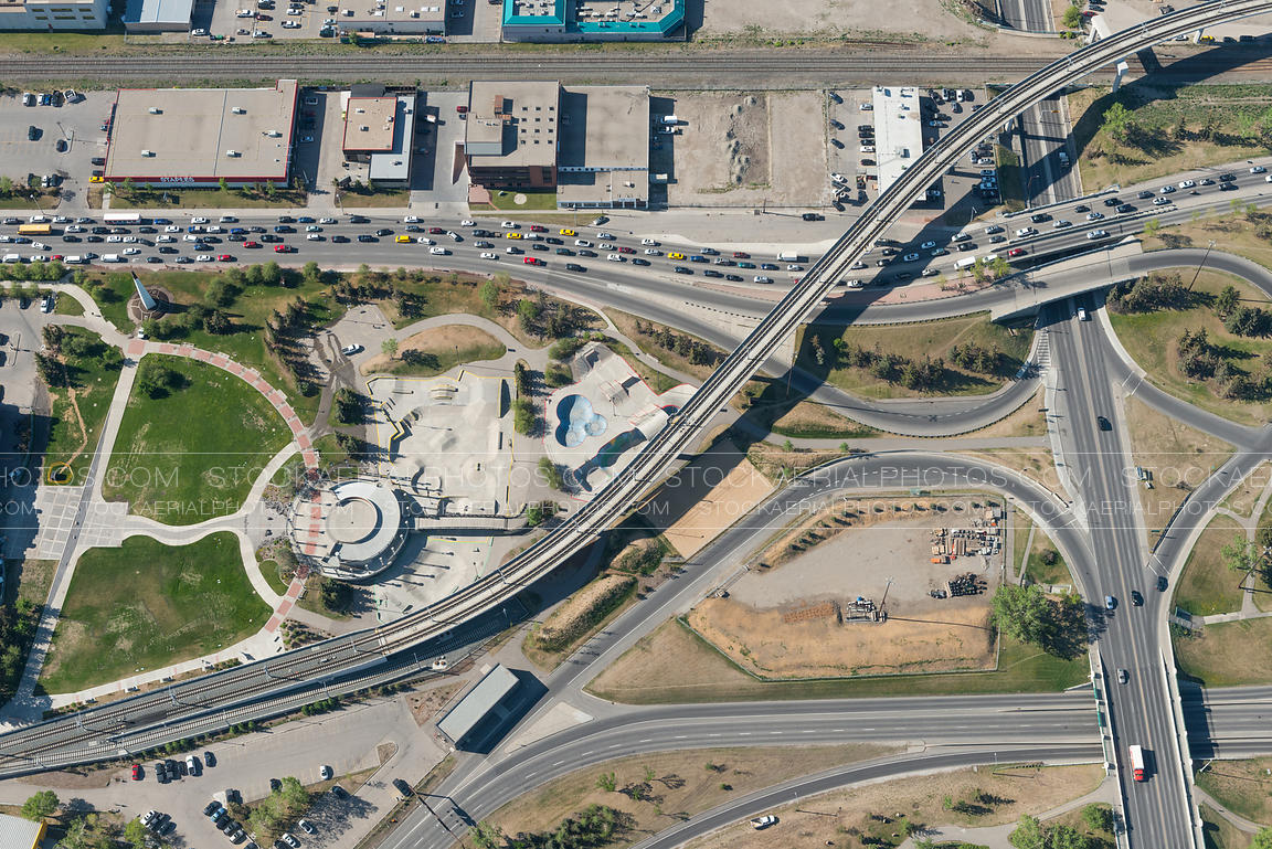 Aerial Photo Shaw Millennium Park