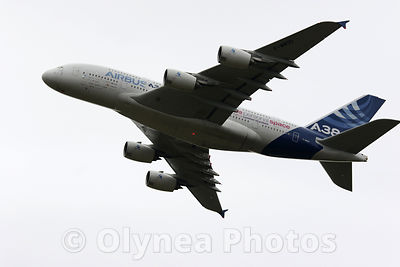 vuelo de demostración del Airbus A380