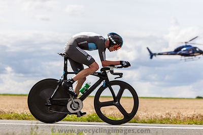 The British Cyclist Froome Christopher - Tour de France 2012