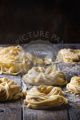 Homemade uncooked pasta