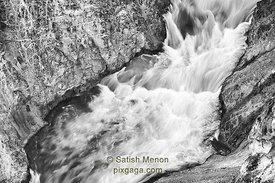 Yellowstone River, Grand Canyon of Yellowstone, Yellowstone National Park, WY, USA