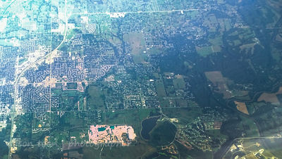 BOS to LAX, June, southern route