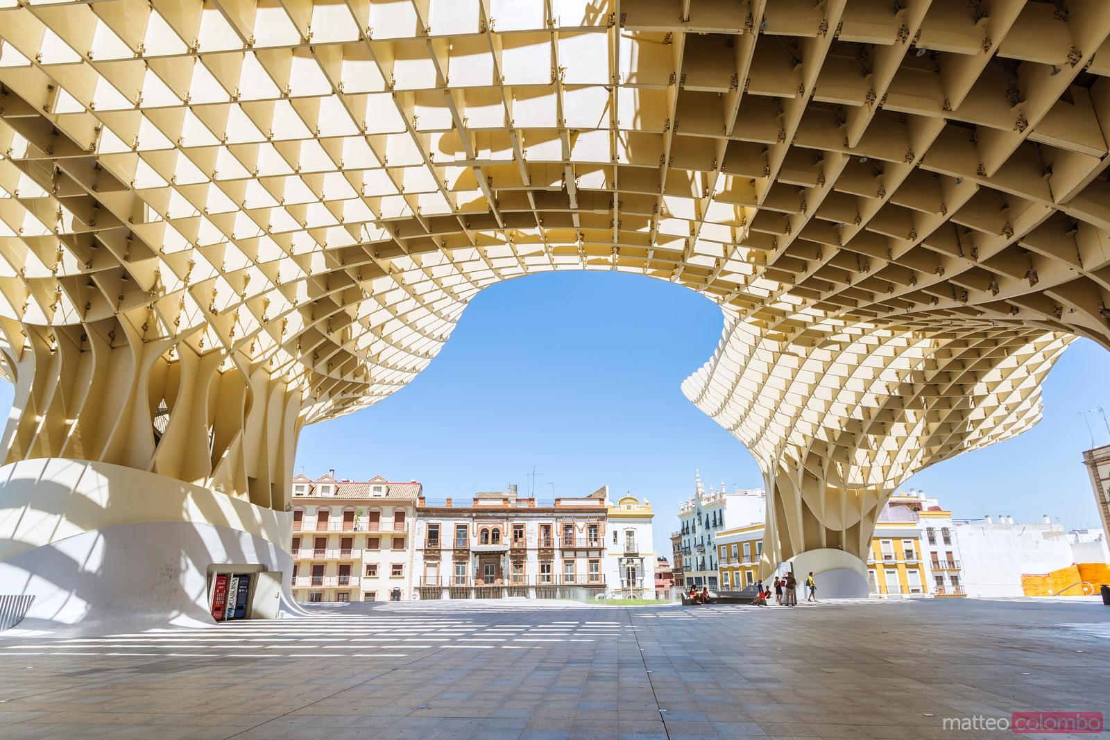 Matteo Colombo Travel Photography Metropol Parasol wooden structure