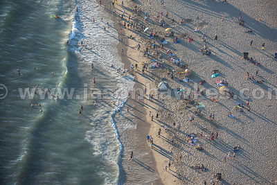 Aerial view of Los Angeles, California. USA